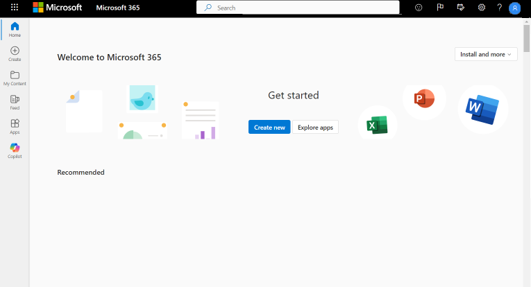 Microsoft sign-in welcome screen for passkey flow